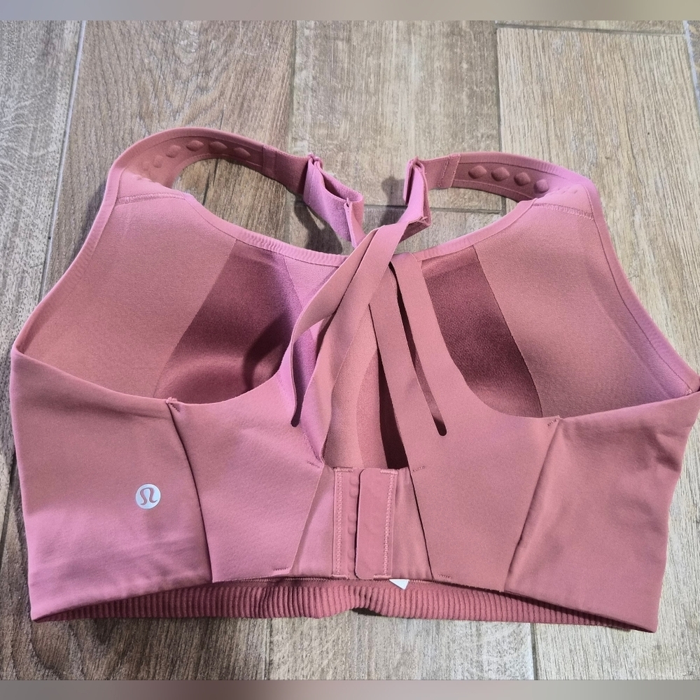 Lululemon AirSupport Bra High Support C-DDD Cups Brier Rose Size 36DDD - Picture 5 of 8